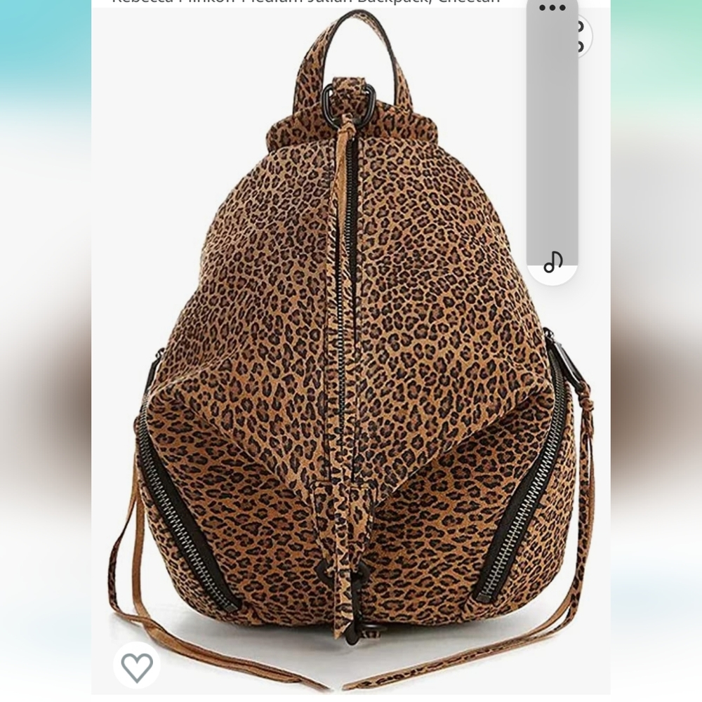 Rebecca Minkoff Cheetah Julian Backpack